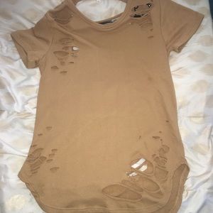 Oversized Ripped T-Shirt
